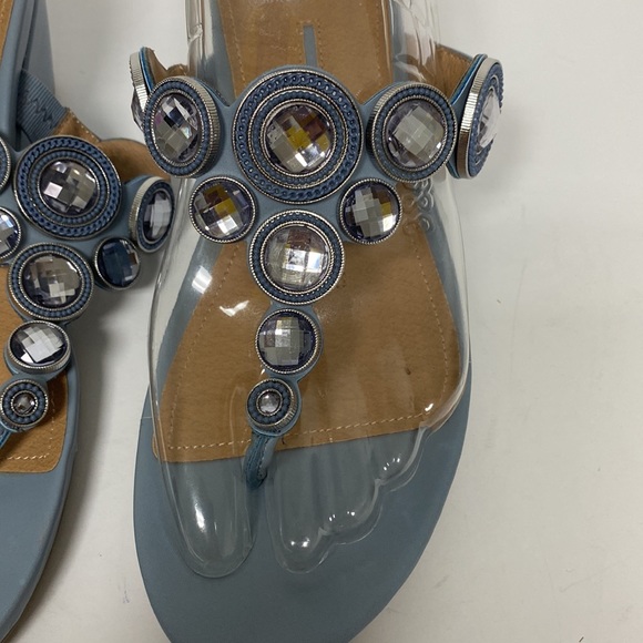 ND New Direction Womens sandals size 7 M Blue - Picture 2 of 7